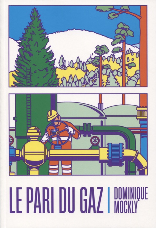 ebook cover of Le pari du gaz, by Dominique Mockly