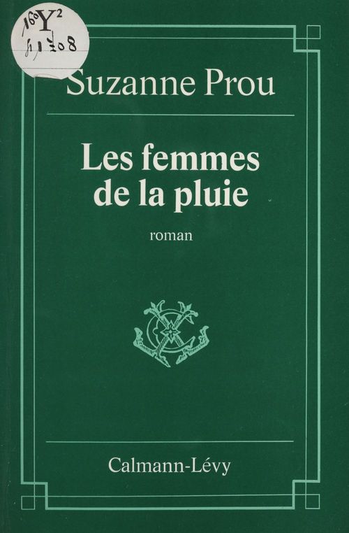 Couverture ebook de Les Femmes de la pluie, de Suzanne Prou