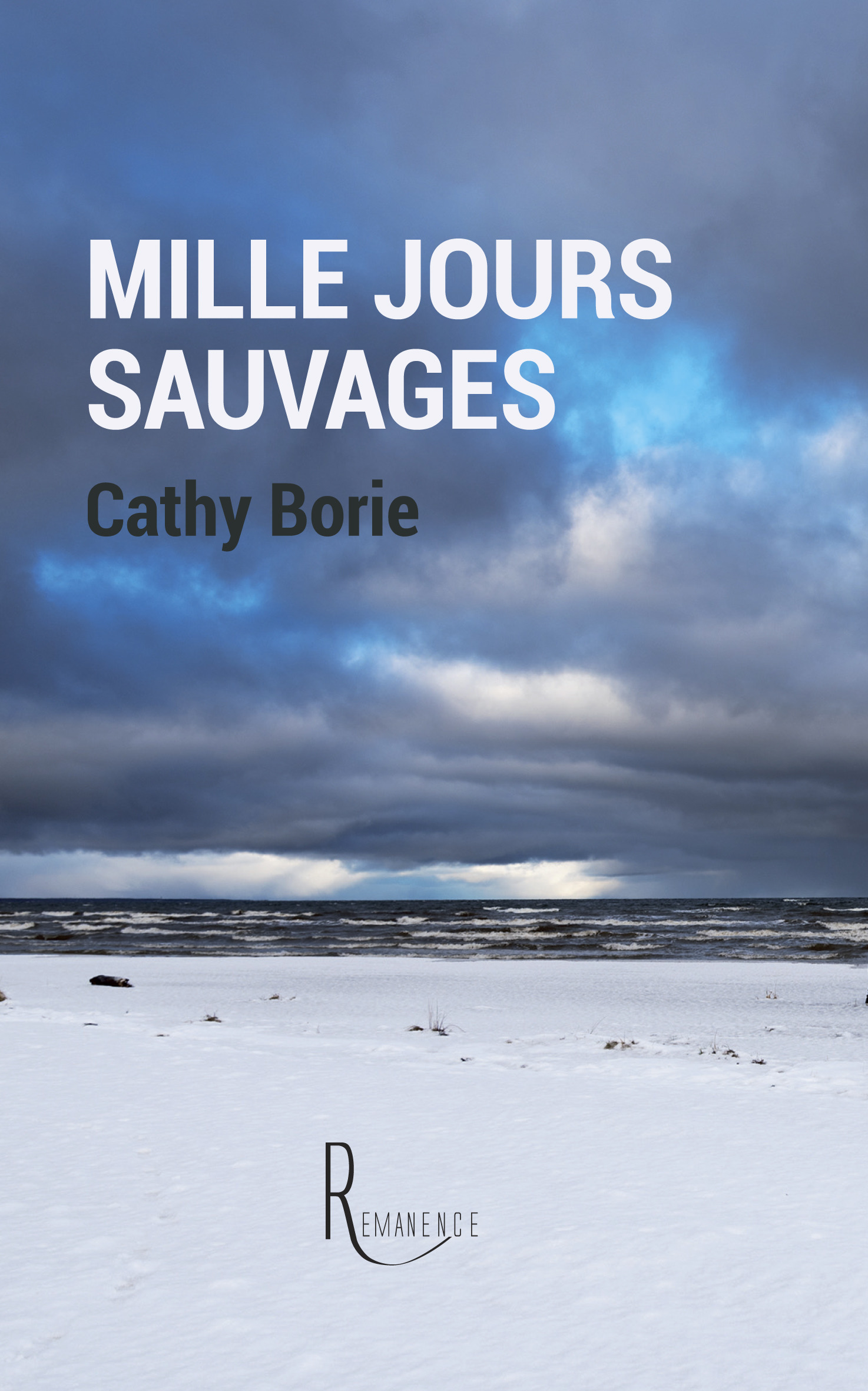 ebook cover of Mille jours sauvages, by Cathy Borie