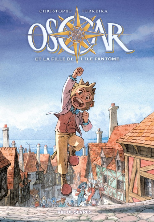 Couverture ebook de Oscar et la fille de l'île fantôme - Tome 1 - Oscar et la fille de l'île fantôme, de Christophe Ferreira