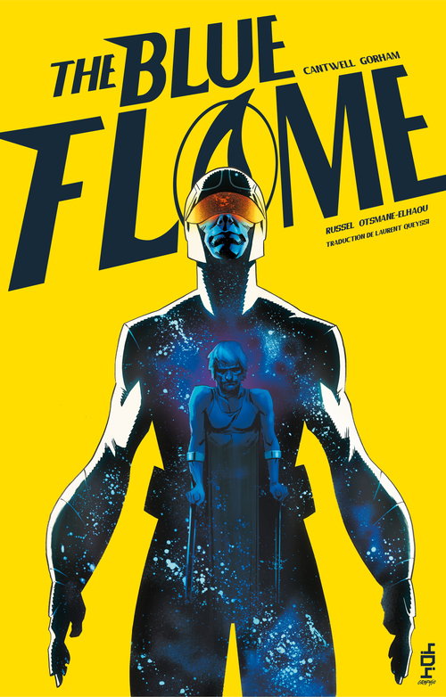 ebook cover of The Blue Flame, by Christopher Cantwell, Adam Gorham