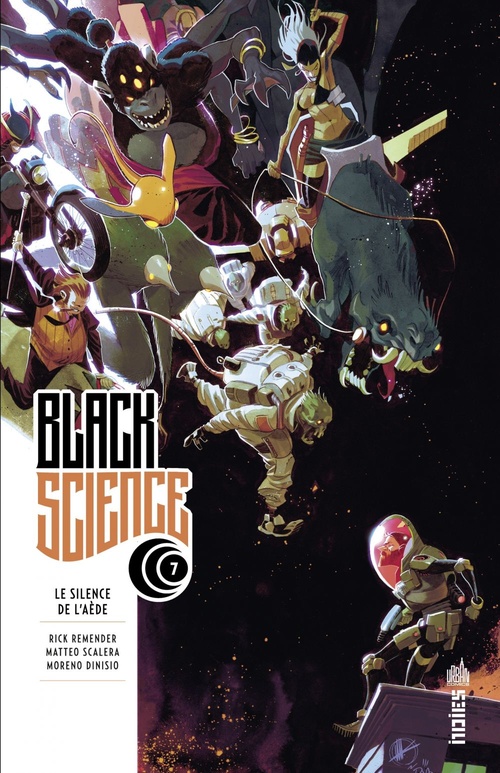 ebook cover of Black Science - Tome 7 - Le silence de l'Aède, by Rick Remender, Matteo Scalera
