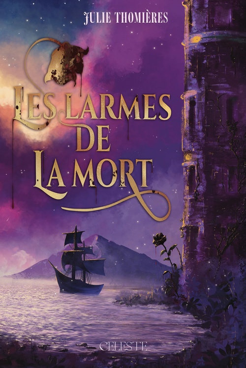 Couverture ebook de Les Larmes de la Mort, de Julie Thomières