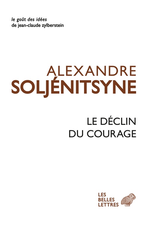 Couverture ebook de Le Déclin du courage, de Alexandre Soljenitsyne, Genevieve Johannet
