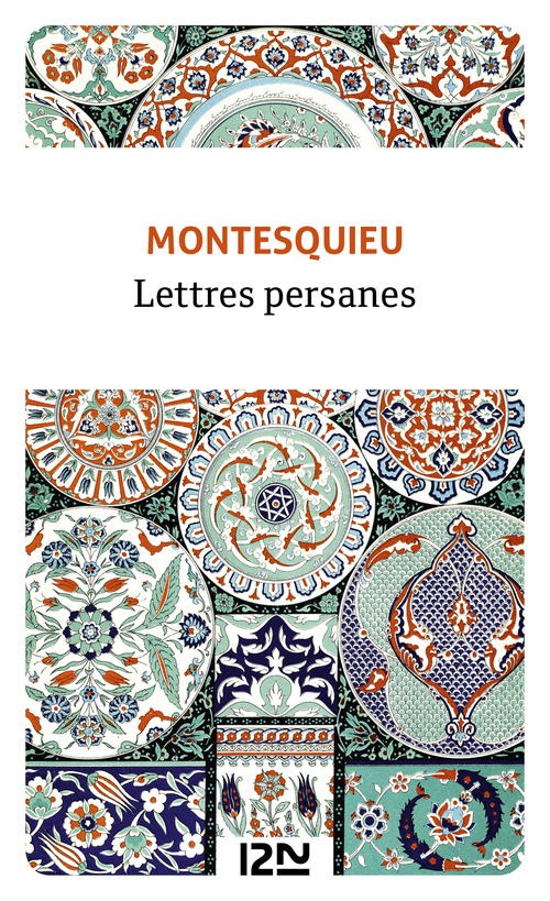 ebook cover of Lettres persanes, by Montesquieu