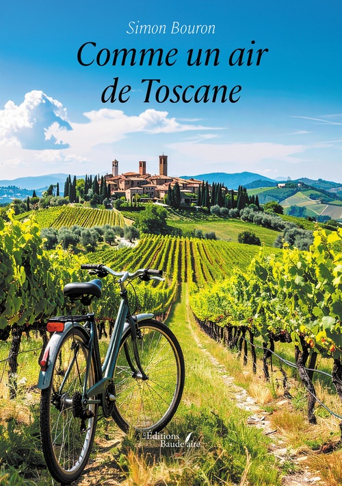 Couverture ebook de Comme un air de Toscane, de Simon Bouron