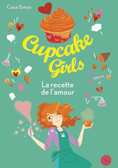Couverture ebook de Cupcake Girls - La recette de l'amour, de Coco Simon