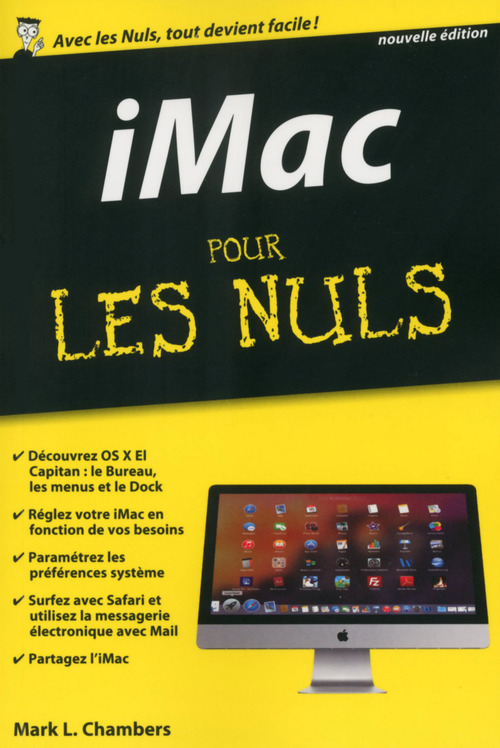 Couverture ebook de IMac Poche Pour les Nuls, nouvelle édition, de Mark L. Chambers
