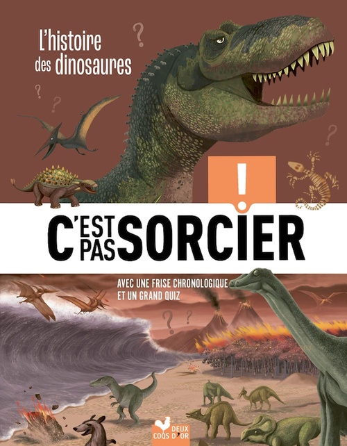 ebook cover of Les dinosaures, by Collectif