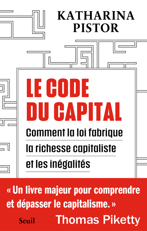 ebook cover of Le Code du capital, by Katharina Pistor