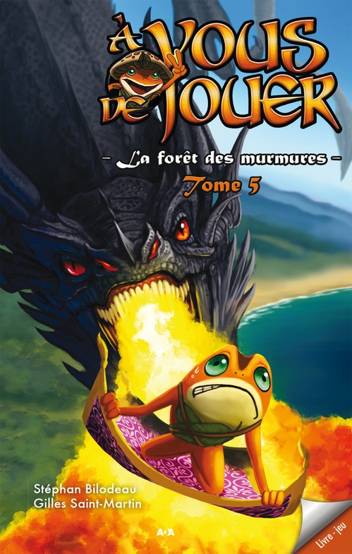 ebook cover of La forêt des murmures, by Stefan Bilodeau, Gilles Saint-Martin