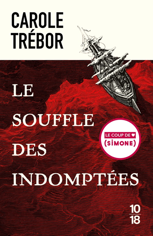 ebook cover of Le souffle des indomptées, by Carole Trébor