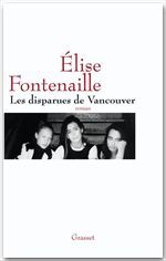 ebook cover of Les disparues de Vancouver, by Elise Fontenaille