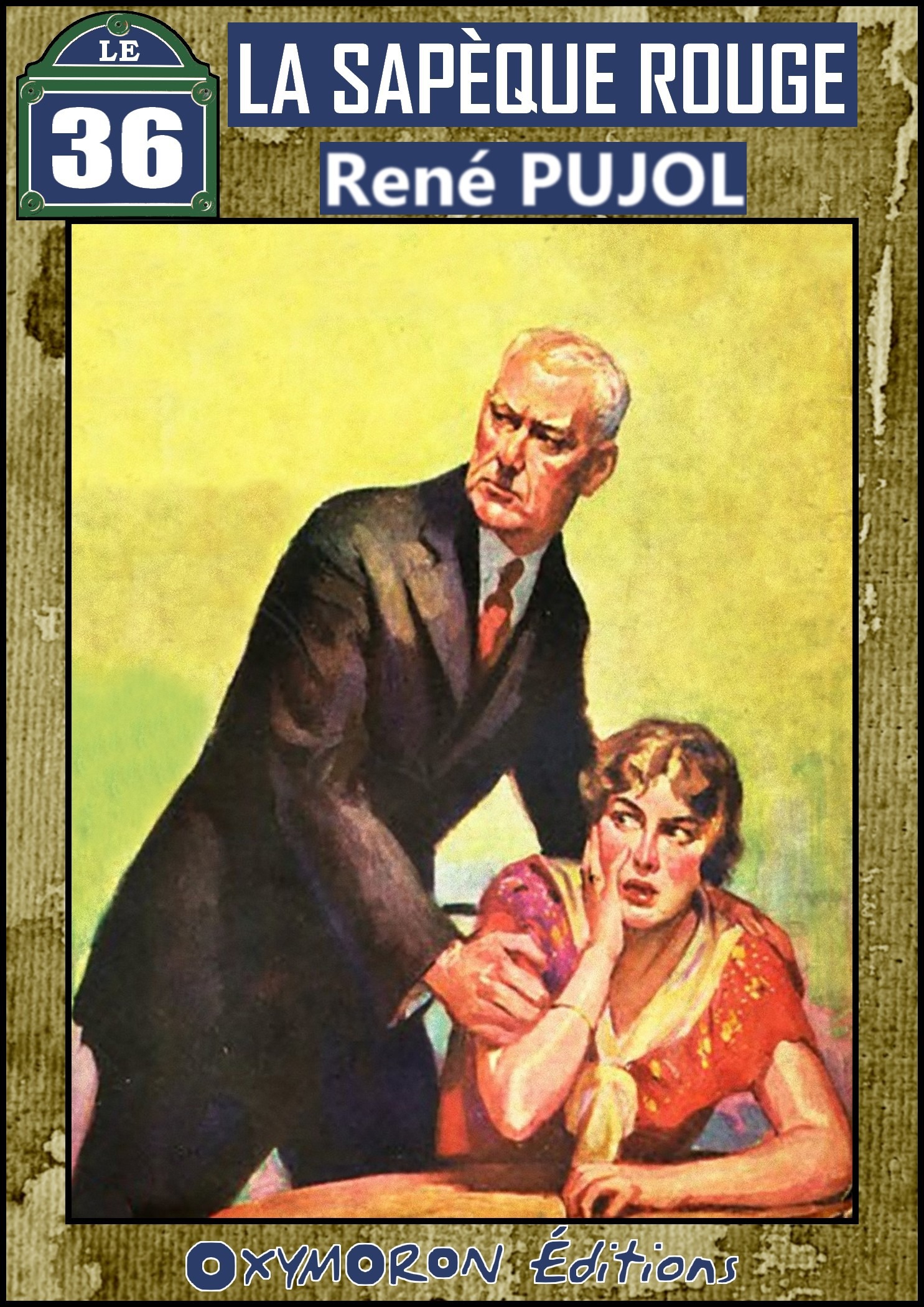 Couverture ebook de La sapèque rouge, de Rene Pujol