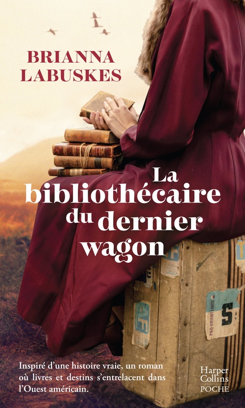 Couverture ebook de La bibliothécaire du dernier wagon, de Brianna Labuskes