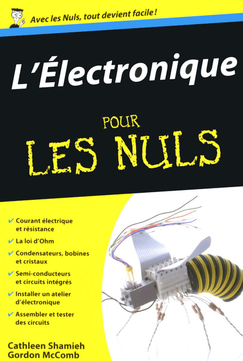 Couverture ebook de Electronique Poche pour les Nuls, de Gordon Mccomb