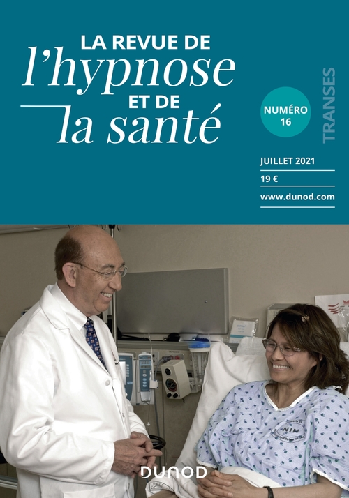 Couverture ebook de Revue de l'hypnose et de la santé n°16 - 3/2021, de Collectif