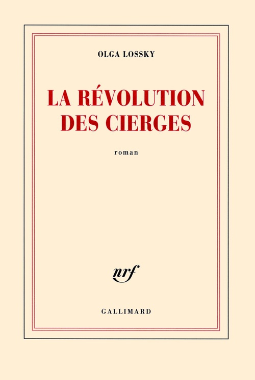 Couverture ebook de La révolution des cierges, de Olga Lossky