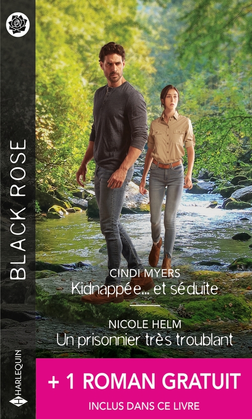 ebook cover of Kidnappée... et séduite - Un prisonnier très troublant + 1 roman gratuit, by Rita Herron, Cindi Myers, Nicole Helm