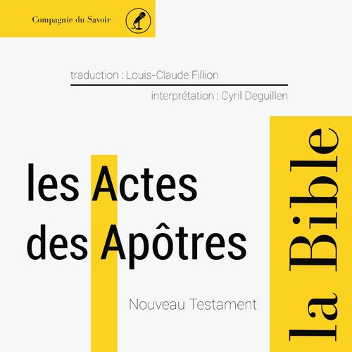 audiobook cover of Actes des Apôtres, by Anonyme