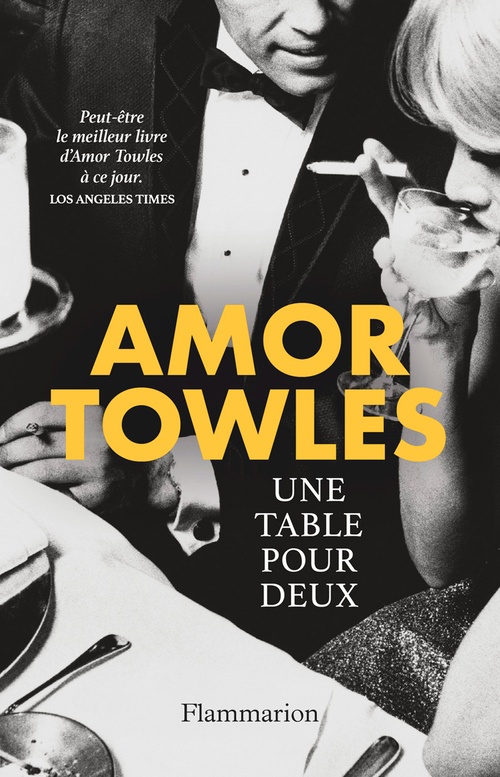 ebook cover of Une table pour deux, by Amor Towles