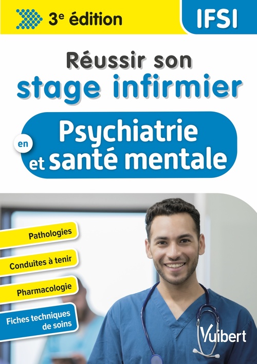 ebook cover of Réussir son stage infirmier en psychiatrie et santé mentale, by Jean-Marc  Capuccio, Guillaume Chabridon