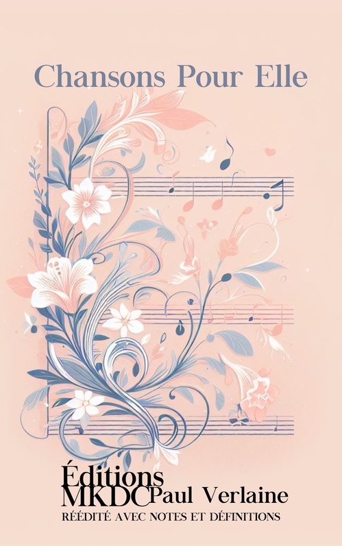 ebook cover of Chansons pour Elle, by Paul Verlaine