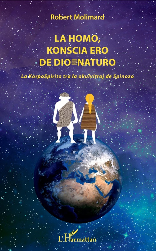 ebook cover of La homo, konscia ero de dio=Naturo, by Robert Molimard