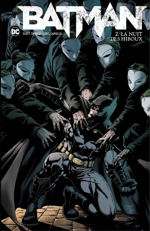 Couverture ebook de Batman - Tome 2 - La Nuit des Hiboux, de Greg Capullo, Scott Snyder