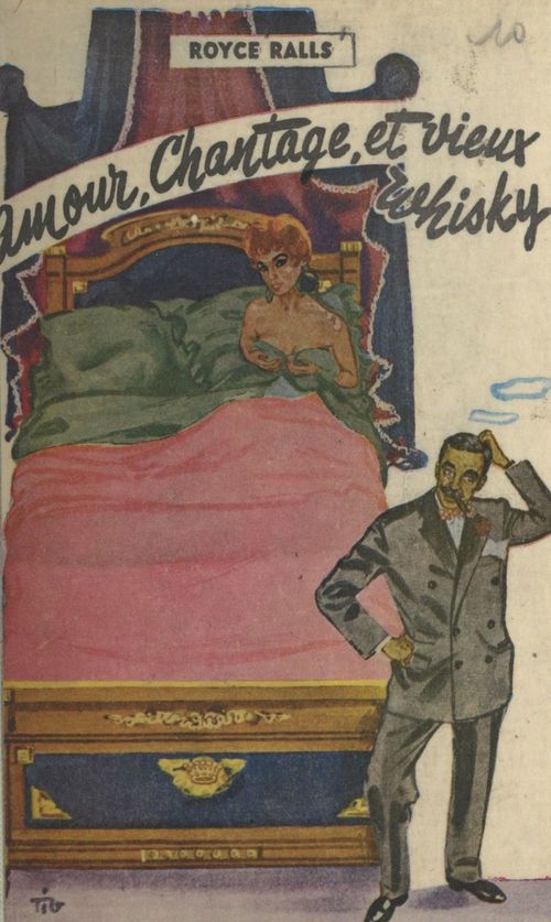Couverture ebook de Amour, chantage et vieux whisky, de Royce Ralls