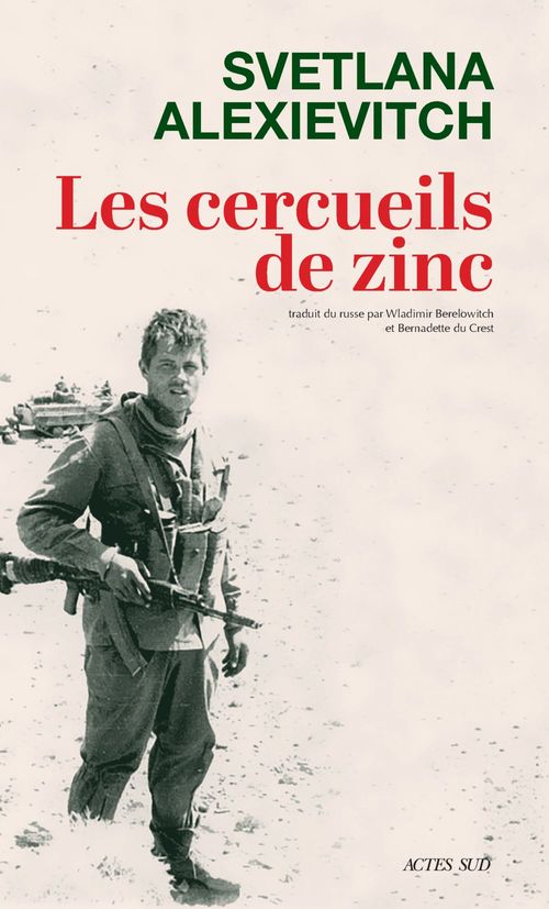 ebook cover of Les Cercueils de zinc, by Svetlana Alexievitch