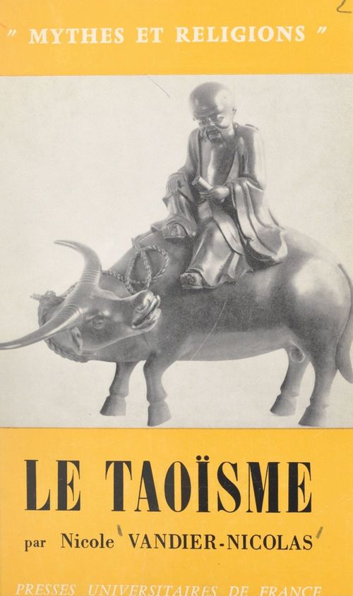 Couverture ebook de Le taoïsme, de Nicole Vandier-Nicolas