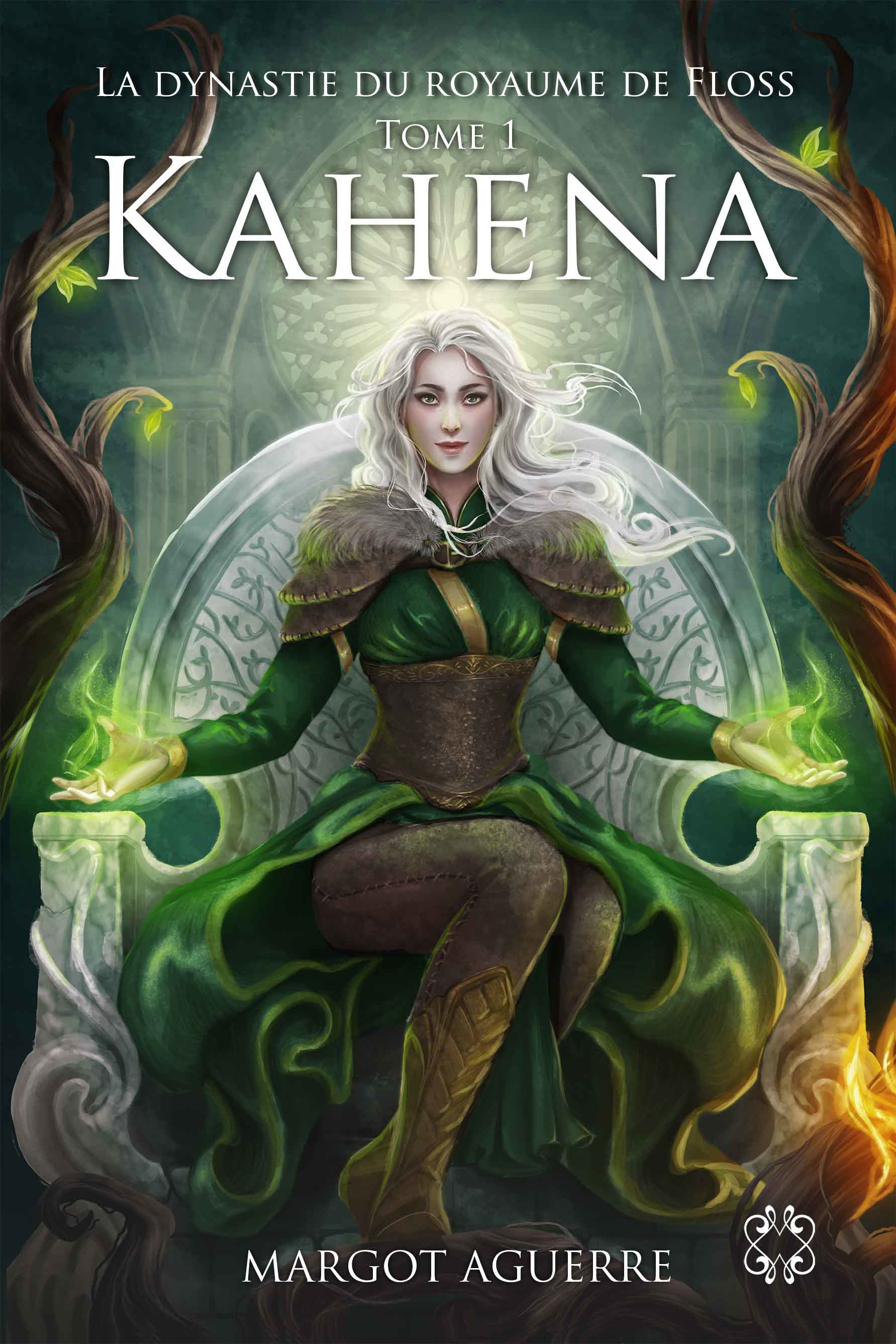 ebook cover of La Dynastie du Royaume de Floss - Tome 1 Kahena, by Margot Aguerre