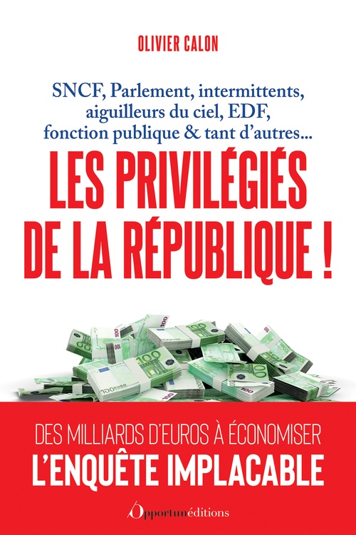 Couverture ebook de Les privilégiés de la République !, de Olivier Calon
