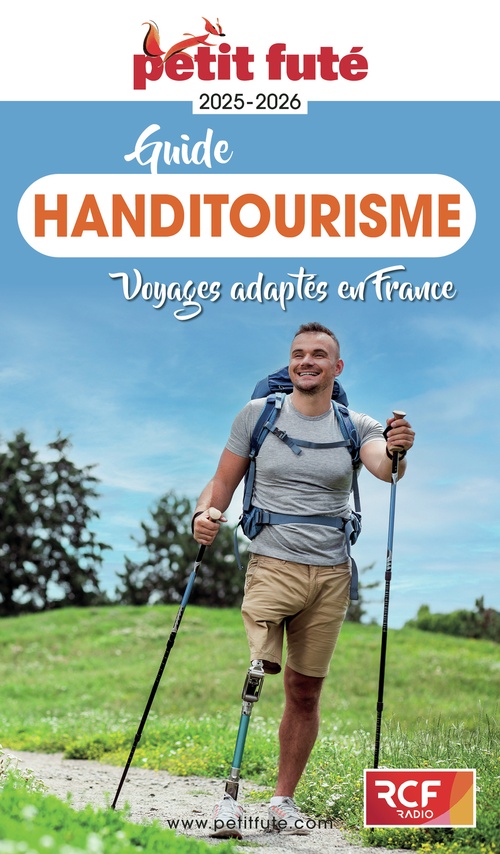 ebook cover of Guide Handitourisme 2025 Petit Futé: Voyages adaptés en France, by Labourdette, Auzias