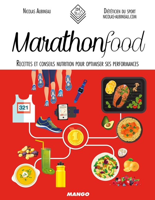 Couverture ebook de Marathon Food, de Nicolas Aubineau