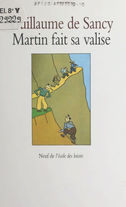 Couverture ebook de Martin fait sa valise, de Sancy G De
