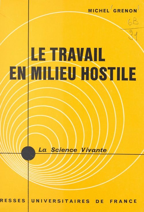 ebook cover of Le travail en milieu hostile, by Michel Grenon