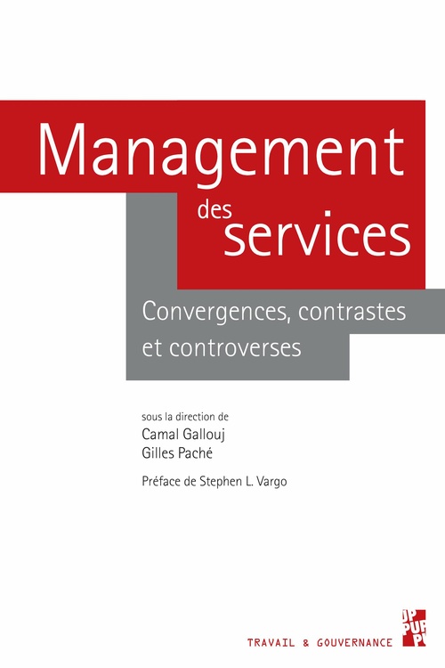 Couverture ebook de Management des services, de Camal Gallouj, Gilles Paché