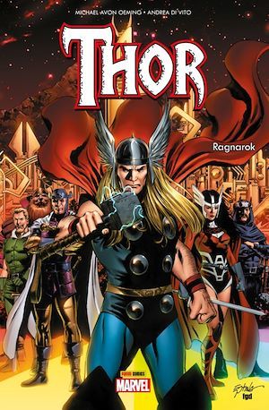 Couverture ebook de Thor - Ragnarok, de Michael Avon Oeming, Andrea Di Vito