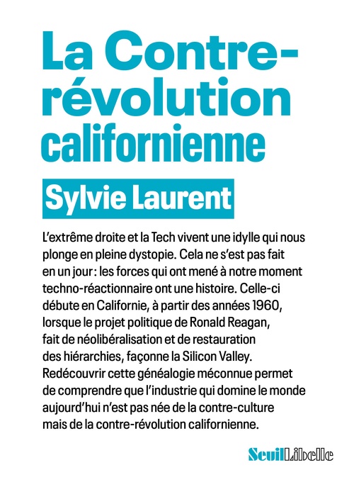ebook cover of La Contre-révolution californienne, by Laurent Sylvie