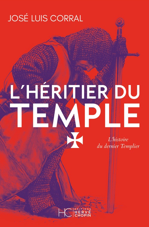 Couverture ebook de L'Héritier du Temple, de José Luis Corral