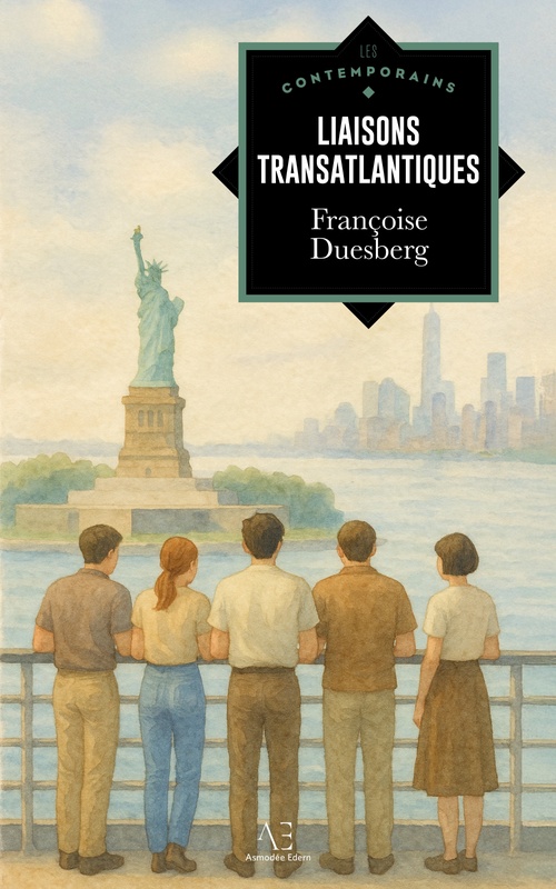 Couverture ebook de Liaisons transatlantiques, de Françoise Duesberg