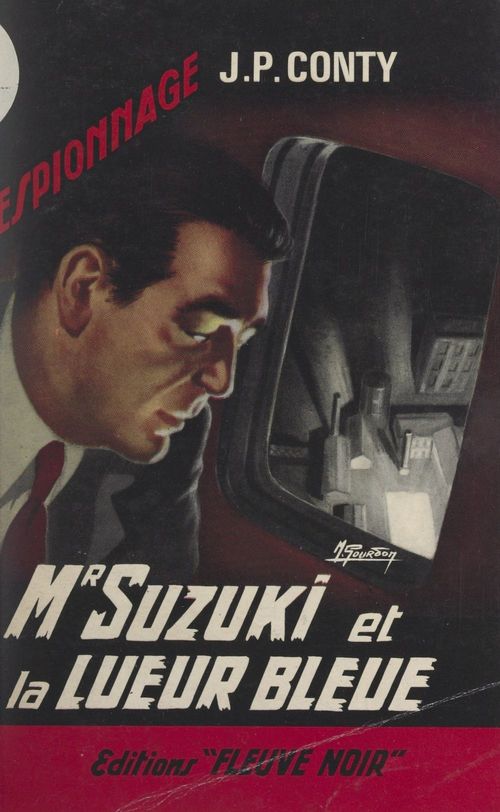 ebook cover of Mr. Suzuki et la lueur bleue, by Jean-Pierre Conty