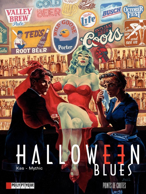 Couverture ebook de Halloween blues - tome 4 - Point de Chute, de Kas/Mythic