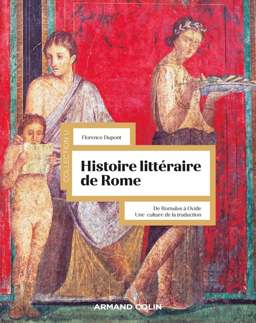Couverture ebook de Histoire littéraire de Rome, de Florence Dupont