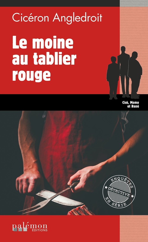 ebook cover of Le moine au tablier rouge, by Cicéron Angledroit