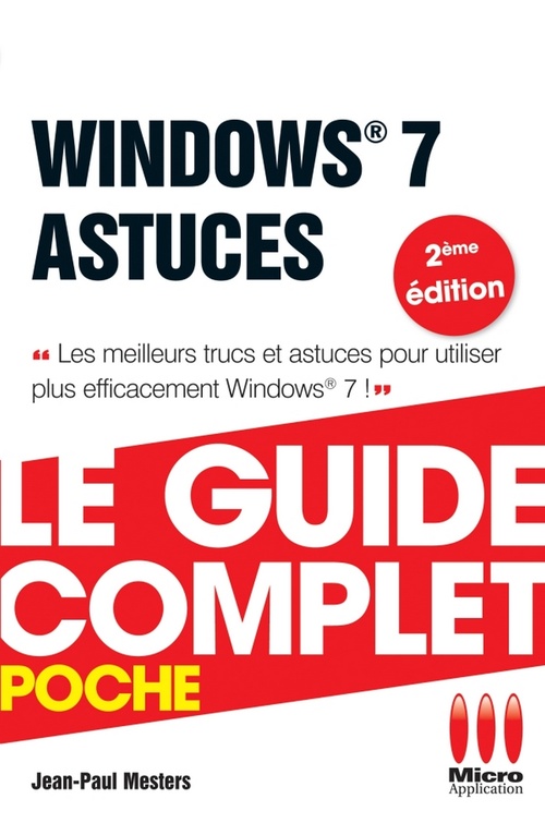 Couverture ebook de Windows 7 Astuces, de Jean-Paul Mesters