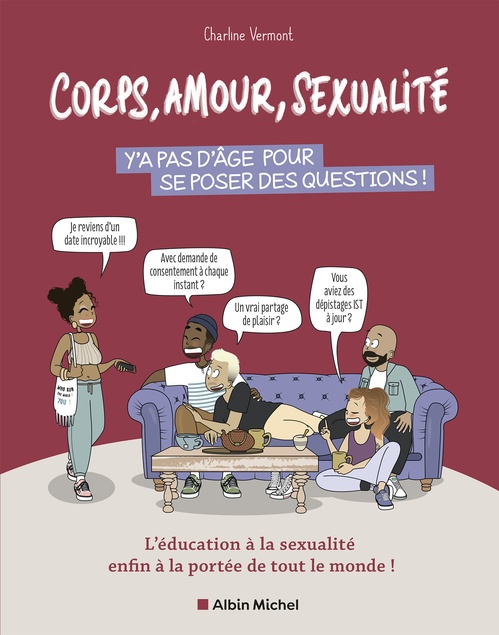 ebook cover of Corps, amour, sexualité : y´a pas d´âge pour se poser des questions !, by Charline Vermont