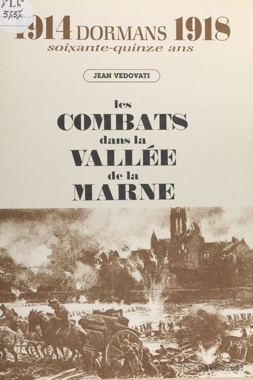 ebook cover of Les combats dans la vallée de la Marne, by Jean Vedovati